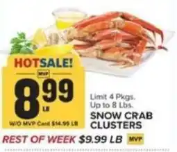 Food Lion Snow Crab Clusters offer