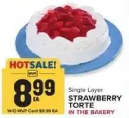 Food Lion Single Layer Strawberry Torte In The Bakery offer