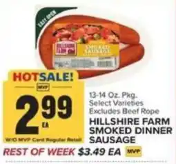 Food Lion Hillshire Farm Smoked Dinner Sausage offer