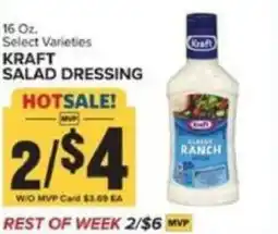 Food Lion Kraft salad dressing offer