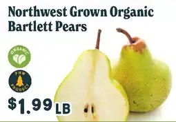 Market of Choice Northwest Grown Organic Bartlett Pears offer