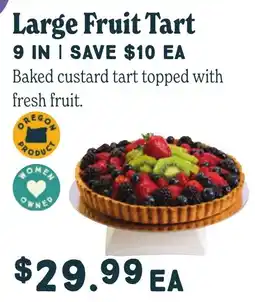 Market of Choice Large Fruit Tart offer