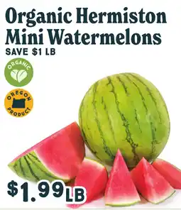 Market of Choice Organic Hermiston Mini Watermelons offer