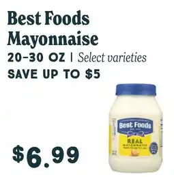 Market of Choice Best Foods Mayonnaise offer