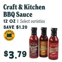 Market of Choice Craft & Kitchen BBQ Sauce offer
