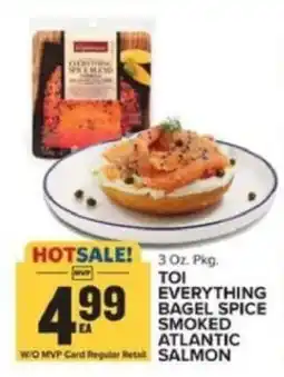 Food Lion TOI everything bagel spice smoked atlantic salmon offer