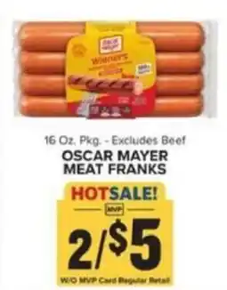 Food Lion Oscar Mayer Meat Franks offer