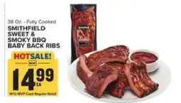 Food Lion Smithfield sweet & smoky bbq baby back ribs offer