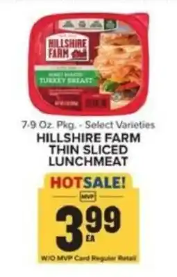 Food Lion Hillshire Farm thin sliced lunchmeat offer