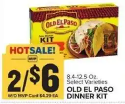 Food Lion Old El Paso dinner kit offer