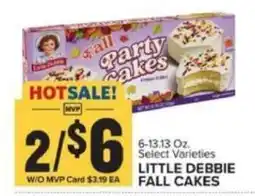 Food Lion Little Debbie Fall Cakes offer