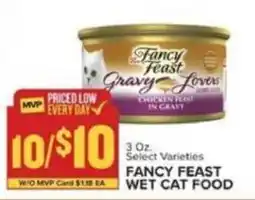 Food Lion Fancy Feast wet cat food offer