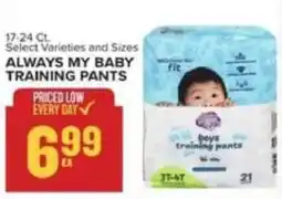 Food Lion Always My Baby Training Pants offer