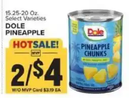 Food Lion Dole pineapple offer