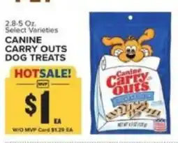 Food Lion Canine Carry Outs Dog Treats offer