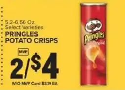 Food Lion Pringles potato crisps offer