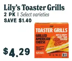 Market of Choice Lily's Toaster Grills offer