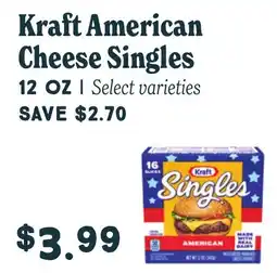 Market of Choice Kraft American Cheese Singles offer