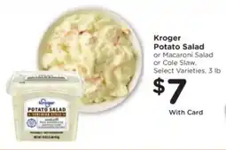 Kroger Kroger potato salad offer
