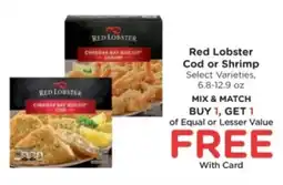 Kroger Red Lobster Cod or Shrimp offer