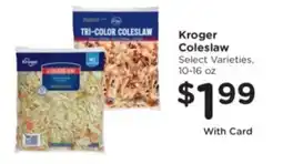 Kroger Kroger coleslaw offer
