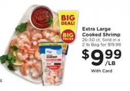 Kroger Extra Large Cooked Shrimp offer