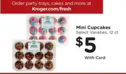 Kroger Kroger mini cupcakes offer