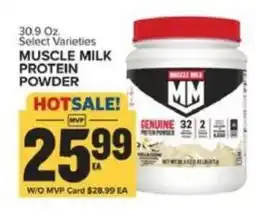 Food Lion Muscle Milk Protein Powder offer