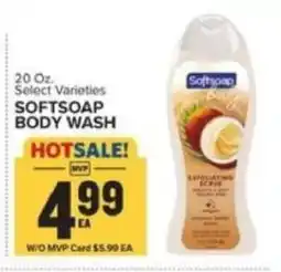 Food Lion Softsoap body wash offer