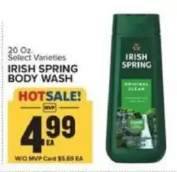 Food Lion Irish spring body wash offer