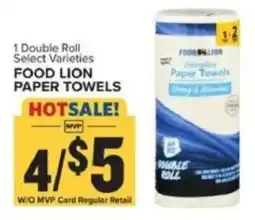 Food Lion Food Lion paper towels offer