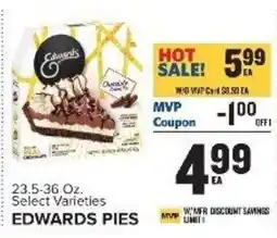 Food Lion Edwards pies offer