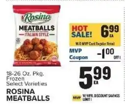Food Lion Rosina meatballs offer