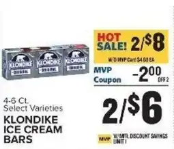 Food Lion Klondike ice cream bars offer