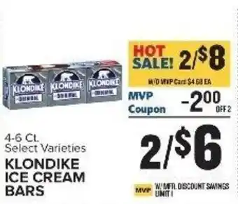 Food Lion Klondike ice cream bars offer