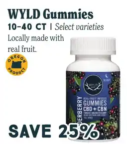 Market of Choice Wyld gummies offer