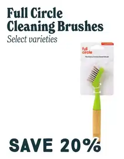 Market of Choice Full Circle Cleaning Brushes offer