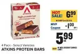 Food Lion Atkins protein bars offer