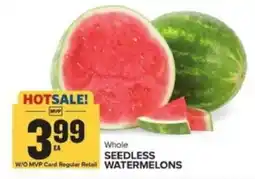 Food Lion Whole Seedless Watermelons offer