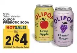 Food Lion Olipop prebiotic soda offer