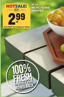 Food Lion Muscadine Grapes offer