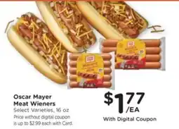 Kroger Oscar Mayer Meat Wieners offer