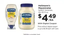 Kroger Hellmann's Mayonnaise offer