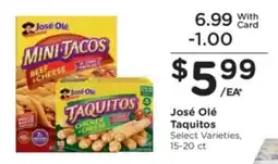 Kroger Jose Ole Taquitos offer