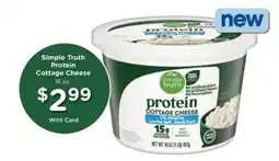 Kroger Simple Truth Protein Cottage Cheese offer