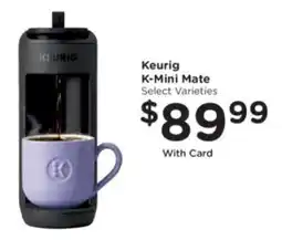 Kroger Keurig k-mini mate offer