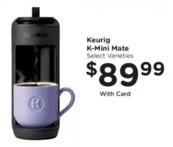 Kroger Keurig k-mini mate offer