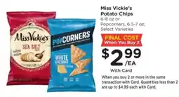 Kroger Miss Vickie's Potato Chips offer