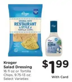 Kroger Kroger salad dressing offer