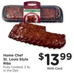Kroger Home Chef St. Louis Style Ribs offer